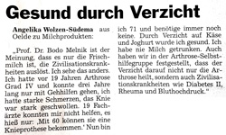 Leserbrief von Angelika Wolzen-Südema